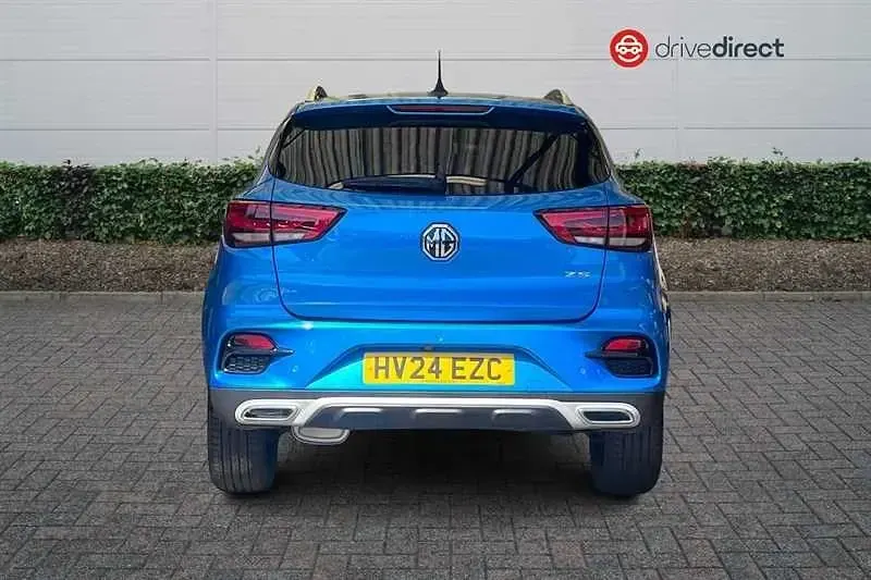 Usado MG ZS Exclusive 111 HP (81 kW) 2024 Azul SUV