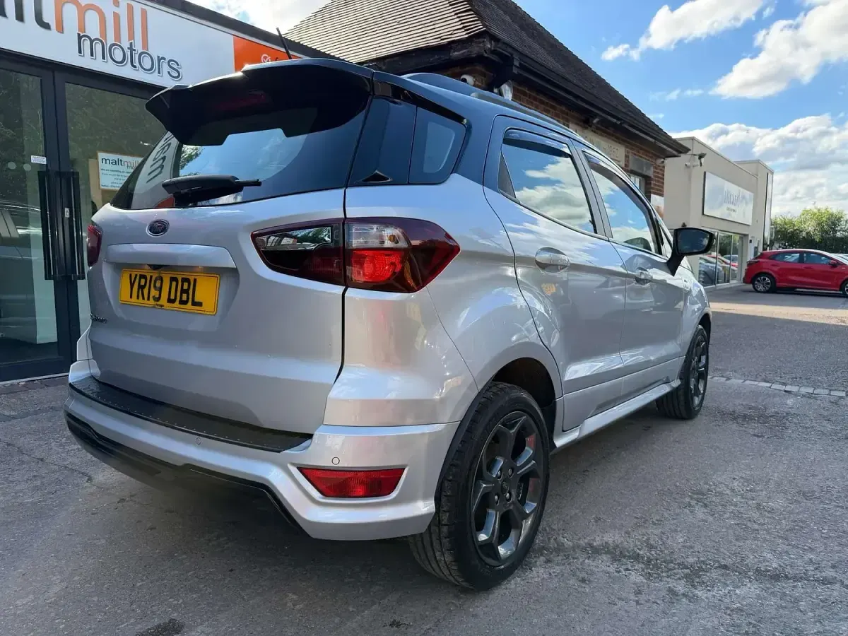 Used Ford Ecosport ST-Line 125 HP (91 kW) 2019 Silver SUV