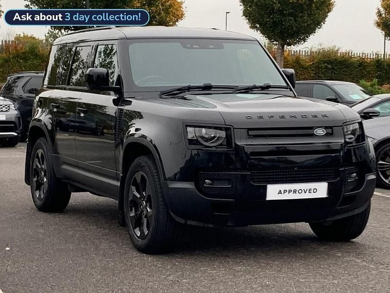 Black Used 2023 Land Rover Defender SE SUV | £57,489 (Good price) - Image 1/4