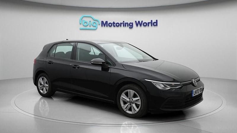 Used VW Golf VIII S 150 HP (110 kW) 2020 Black Hatchback