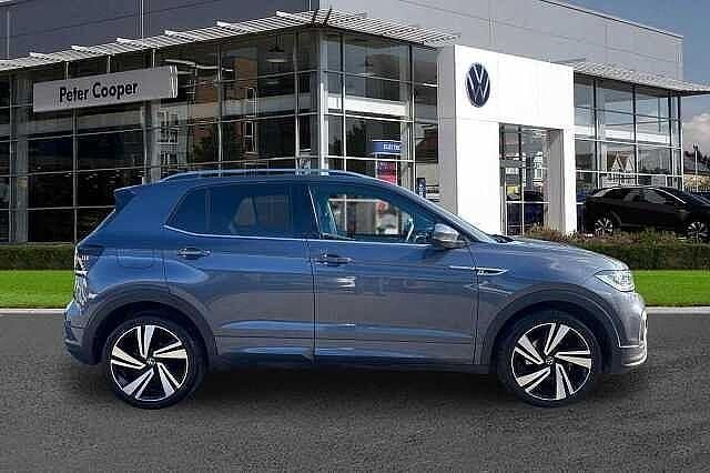 Used VW T-Cross R-line 150 HP (110 kW) 2022 Grey SUV