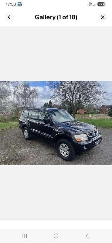 Used Mitsubishi Shogun 2006 Black SUV