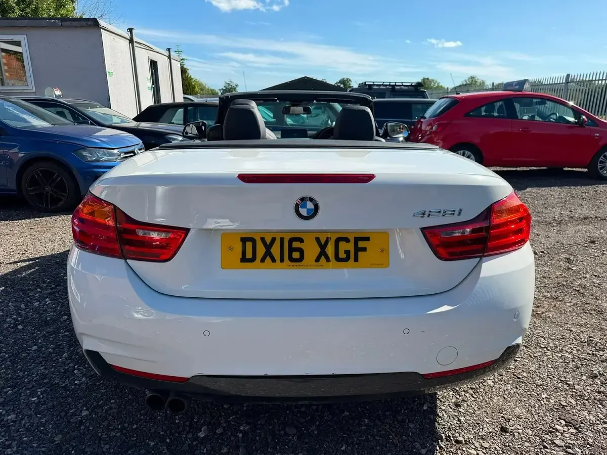 Used BMW 428 M Sport 245 HP (180 kW) 2016 White Cabriolet