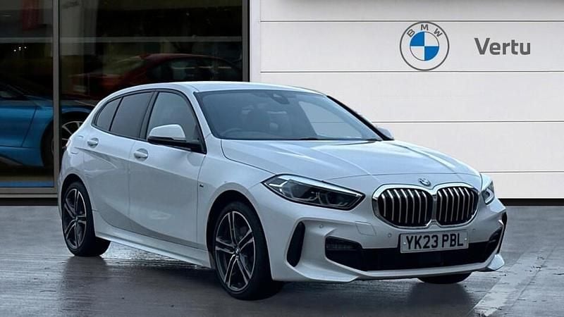 Used BMW 118 M Sport 136 HP (100 kW) 2023 White Hatchback