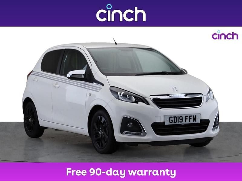 White Used 2019 Peugeot 108 Collection Hatchback | £10,349 (Fair price) - Image 1/3