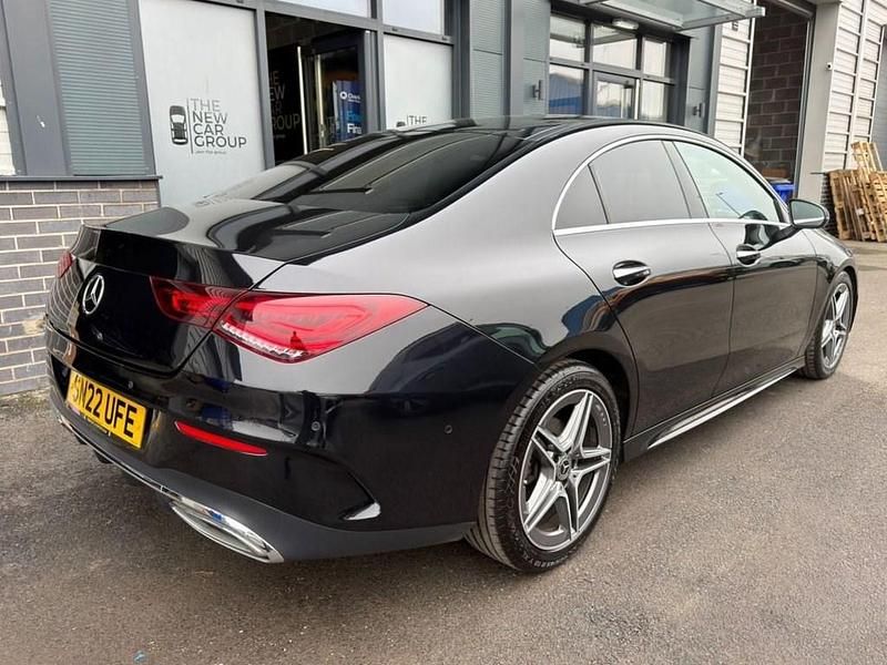 Used Mercedes CLA180 AMG line 136 HP (100 kW) 2022 Black Sedan
