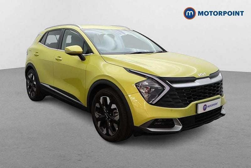 Yellow Used 2023 Kia Sportage 3 SUV | £25,399 (Super price) - Image 1/4