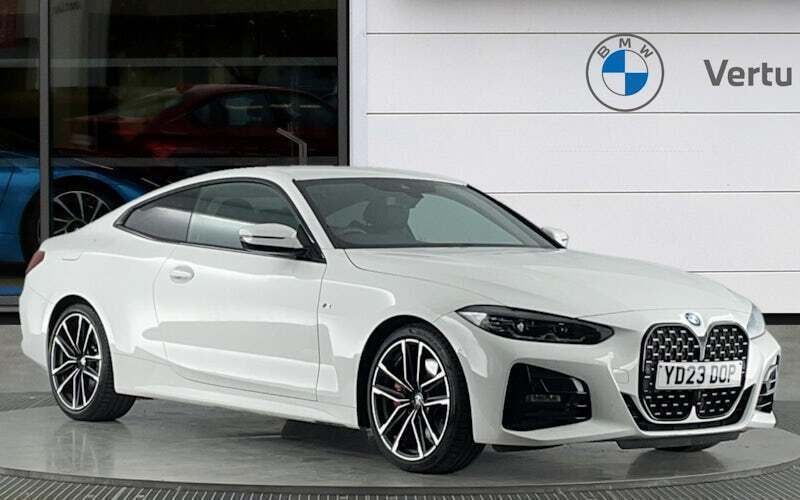 White Used 2023 BMW 420 M Sport Coupe | £30,627 (Super price) - Image 1/4