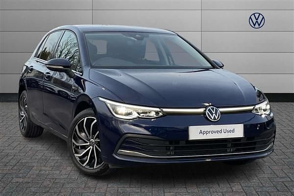 Blue Used 2023 VW Golf VIII Edition Hatchback | £19,449 (Fair price) - Image 1/4