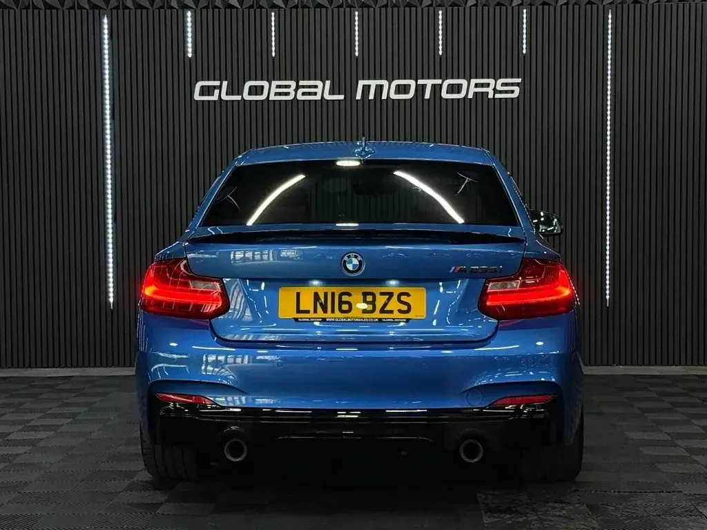 Used BMW M235 326 HP (239 kW) 2016 Blue Coupe