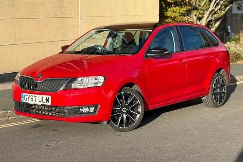 Red Used 2017 Skoda Rapid Sport Hatchback | £6,995 (Fair price) - Image 1/1