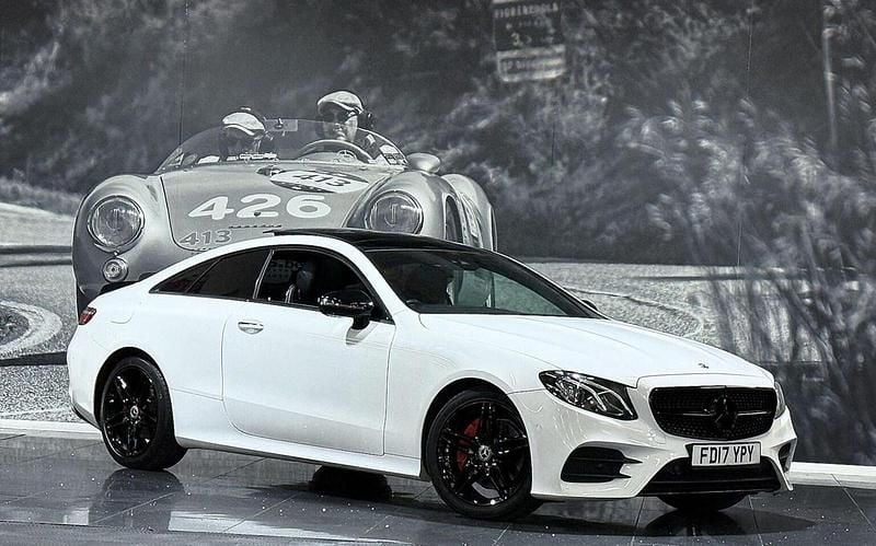 White Used 2017 Mercedes E220 AMG line Coupe | £15,950 (Fair price) - Image 1/4