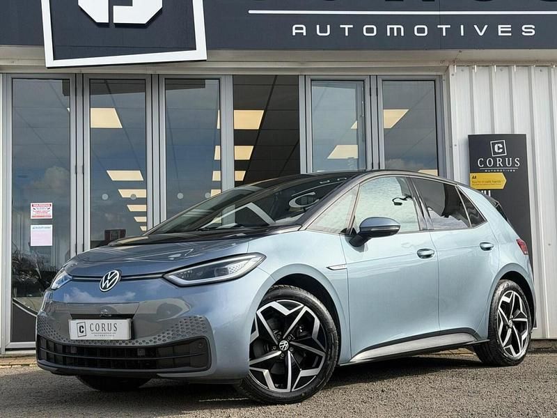 Used VW ID.3 Pro 150 kW (204 HP) 2021 Blue Hatchback