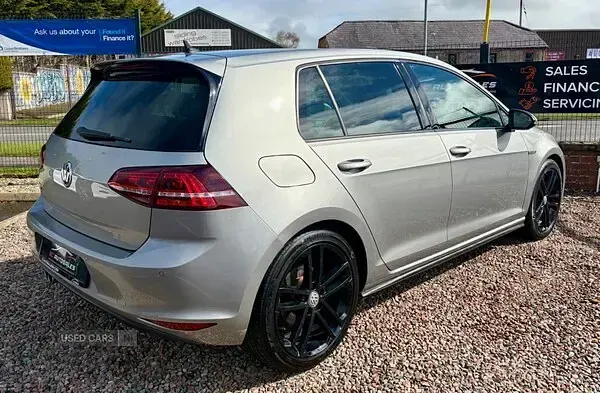 Used VW Golf VII GTD 150 HP (110 kW) 2017 Silver Hatchback