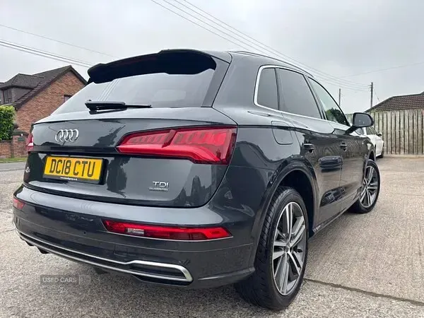 Used Audi Q5 S-Line 190 HP (139 kW) 2018 Grey SUV