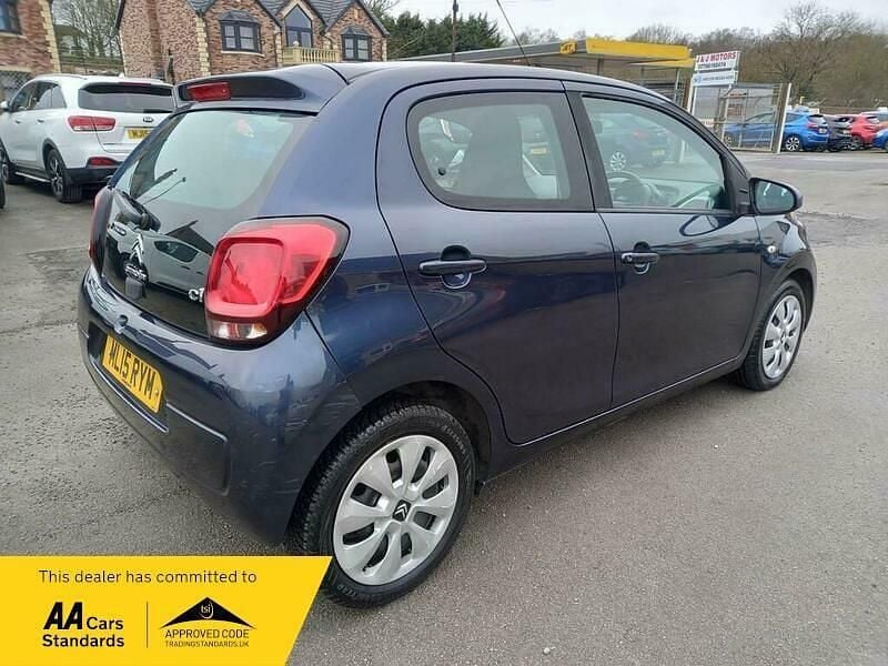 Used Citroën C1 Feel 68 HP (50 kW) 2015 Blue Hatchback