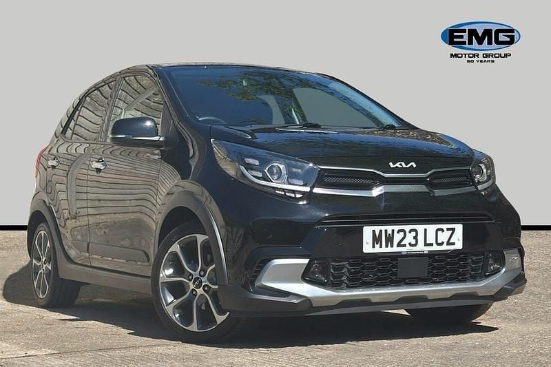 Used Kia Picanto X-Line 66 HP (48 kW) 2023 Black Hatchback