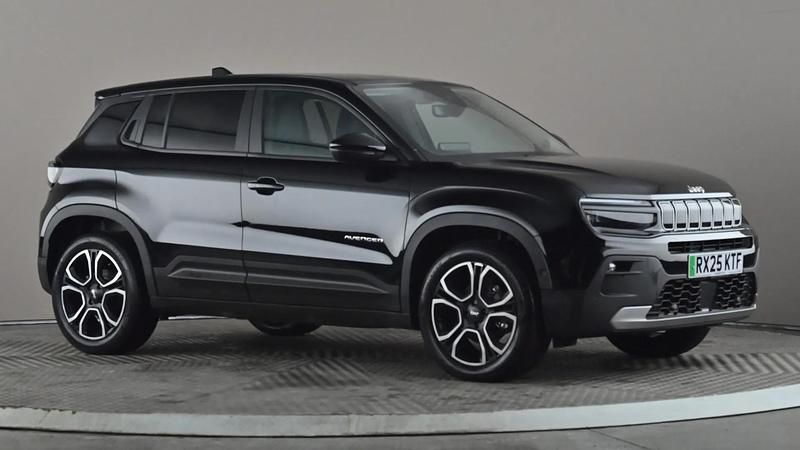 Black Used 2025 Jeep Avenger Summit SUV | £18,998 (Good price) - Image 1/3