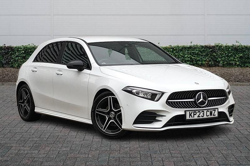 White Used 2023 Mercedes A200 Executive Hatchback | £16,400 (Good price) - Image 1/4