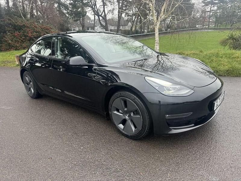 Black Used 2021 Tesla Model 3 Sedan | £19,750 (Fair price) - Image 1/4