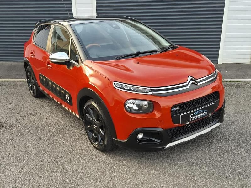 Used Citroën C3 Feel 2017 Orange Hatchback