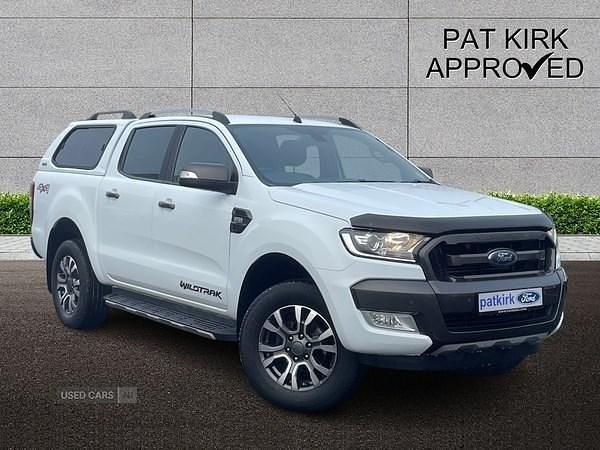 White Used 2017 Ford Ranger Wildtrack Pickup | £14,495 (Fair price) - Image 1/3