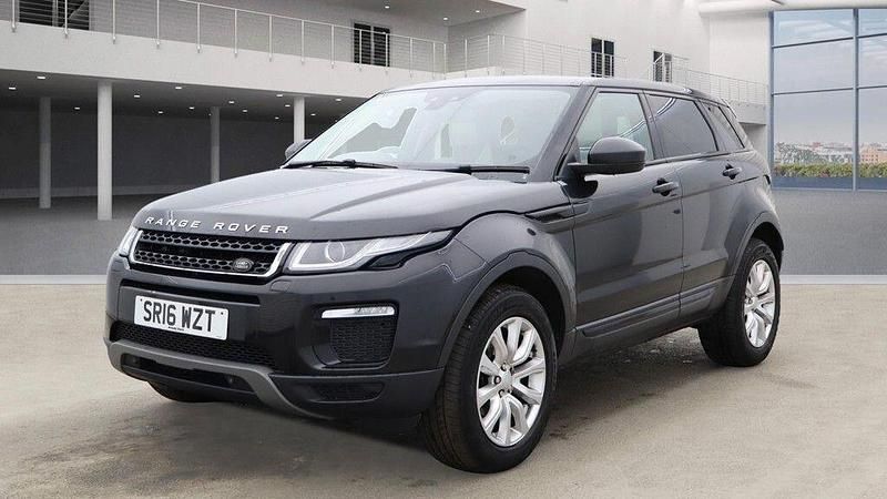 Black Used 2016 Land Rover Range Rover evoque SE Estate | £7,995 (Good price) - Image 1/4