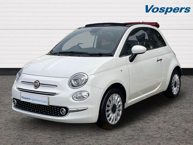Used Fiat 500 70 HP (51 kW) 2023 White Cabriolet