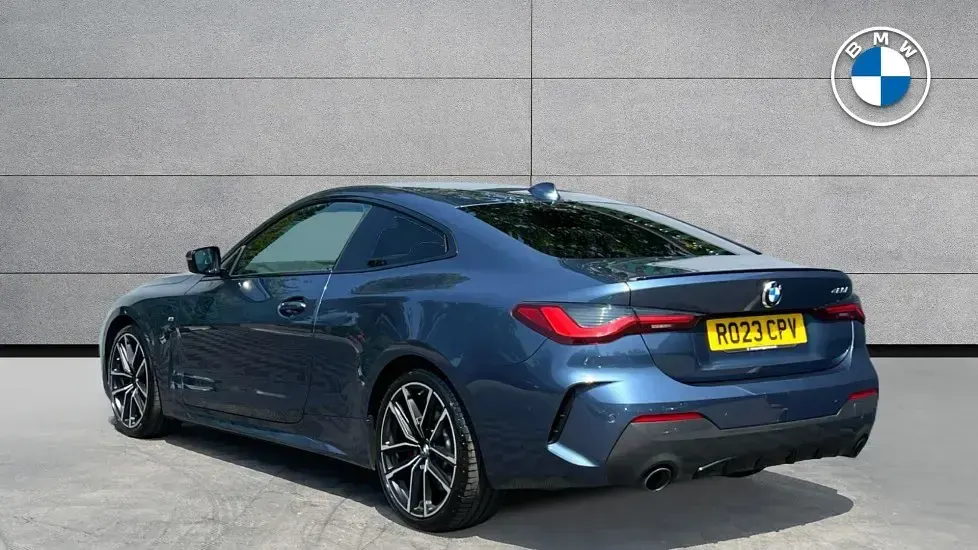 Used BMW 420 Coupé M Sport 181 HP (133 kW) 2023 Blue Coupe