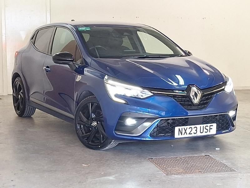 Used Renault Clio V RS Line 140 HP (102 kW) 2023 Blue Hatchback