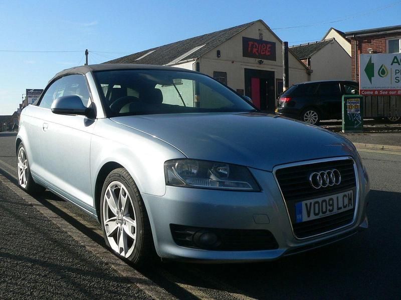 Blue Used 2009 Audi A3 Cabriolet Sport Cabriolet | £2,495 (Fair price) - Image 1/4