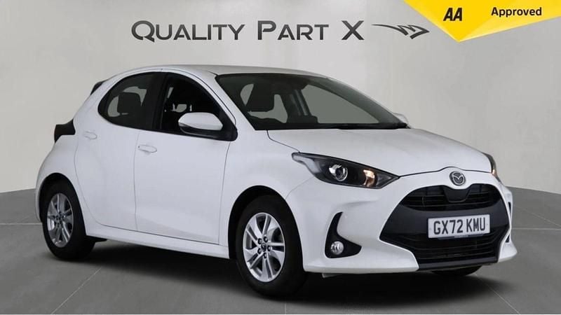 White Used 2023 Mazda 2 Hatchback | £14,079 (Good price) - Image 1/4
