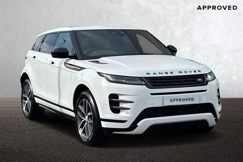 White Used 2025 Land Rover Range Rover evoque SE Dynamic SUV | £37,990 (A bit pricey) - Image 1/4