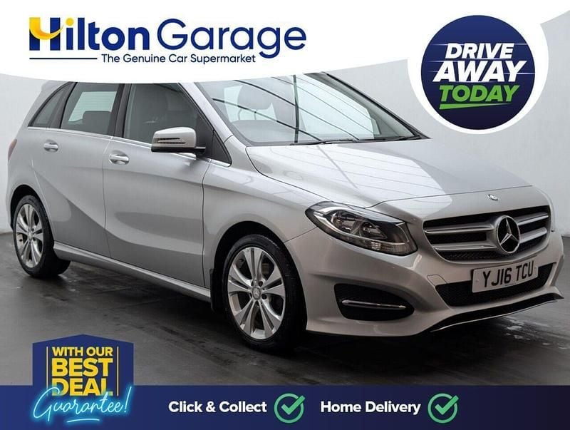 Used Mercedes B200 136 HP (100 kW) 2016 Silver MPV