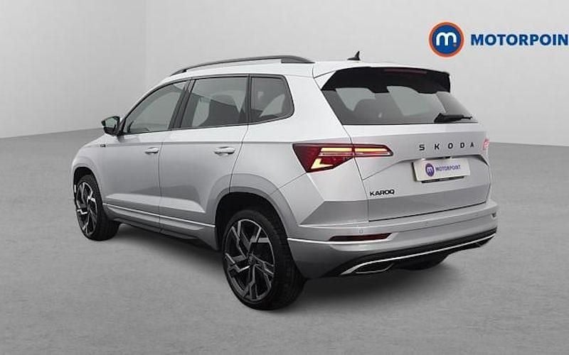 Used Skoda Karoq SportLine 150 HP (110 kW) 2025 Silver SUV
