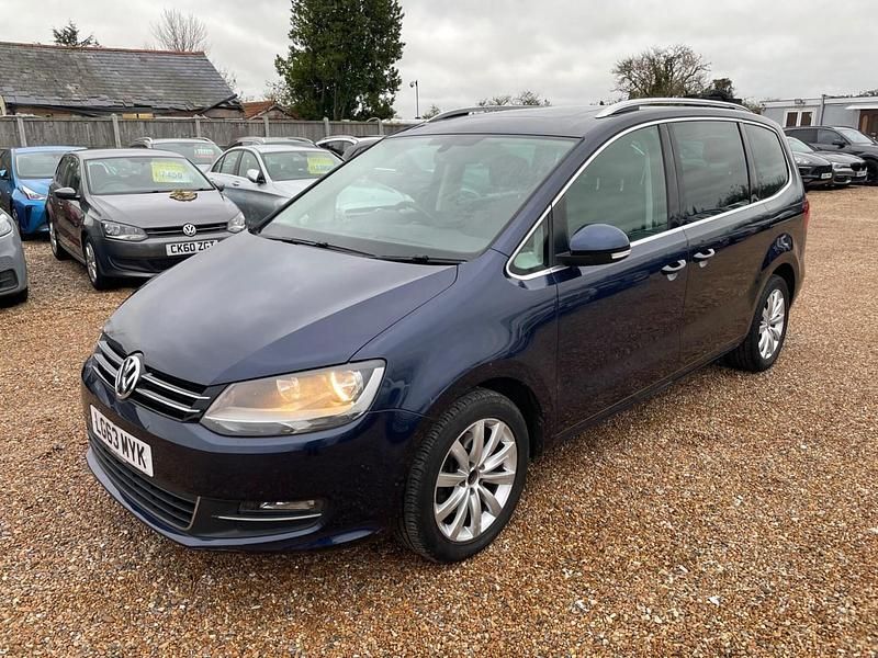 Used VW Sharan SEL 2013 Blue MPV