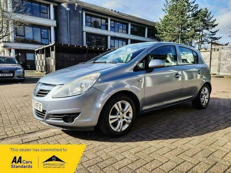 Used Vauxhall Corsa Club 79 HP (58 kW) 2009 Silver Hatchback