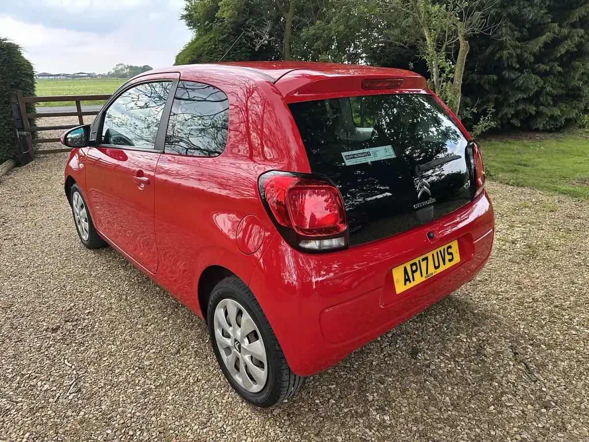 Used Citroën C1 Feel 2017 Red Hatchback