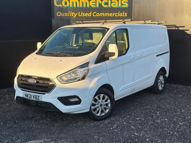 Used Ford Transit Custom Limited 130 HP (95 kW) 2021 White Van