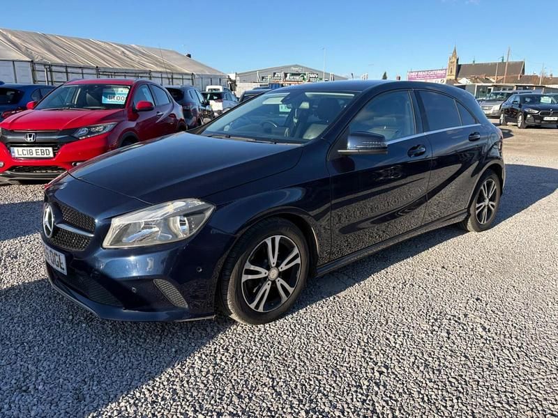 Blue Used 2017 Mercedes A180 Executive Hatchback | £9,300 (Good price) - Image 1/4