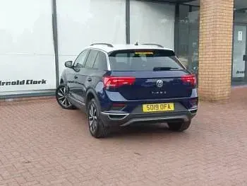 Used VW T-Roc Design 150 HP (110 kW) 2019 Blue SUV