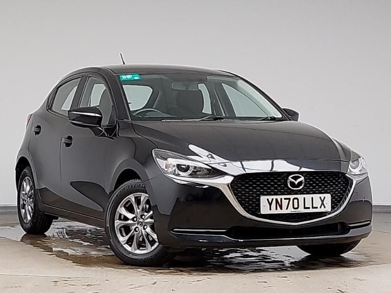 Used Mazda 2 75 HP (55 kW) 2020 Black Hatchback