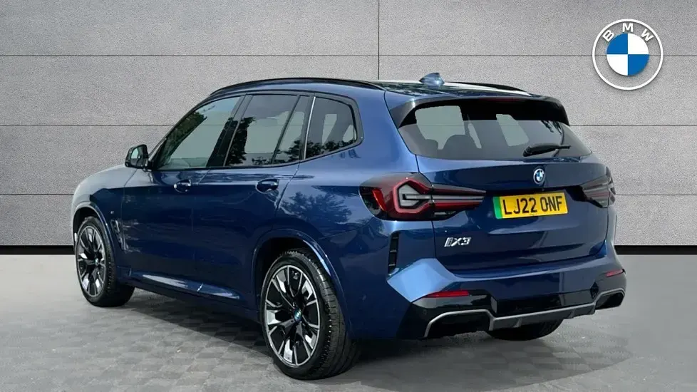 Used BMW iX3 M Sport 210 kW (286 HP) 2022 Blue SUV