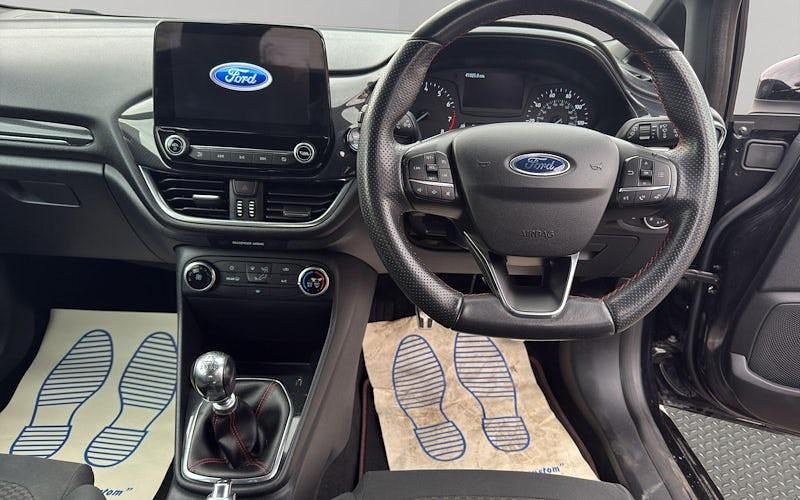 Used Ford Fiesta ST-Line 125 HP (91 kW) 2020 Black Hatchback