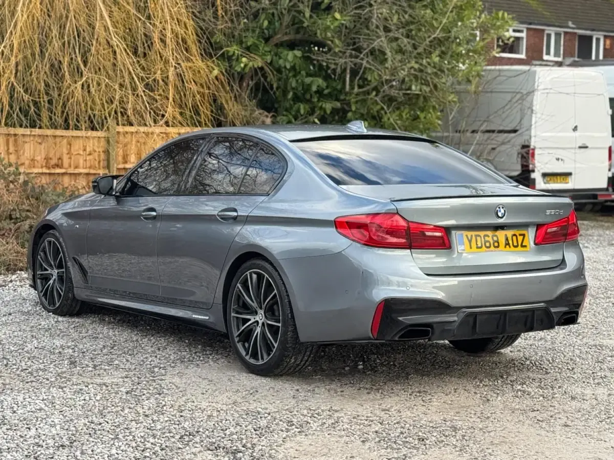 Begagnad BMW 530 M Sport 2018 Blå Sedan