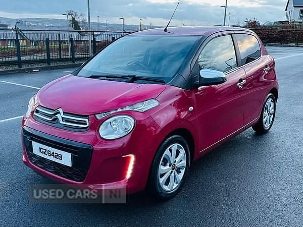 Used Citroën C1 Flair 82 HP (60 kW) 2018 Red Hatchback