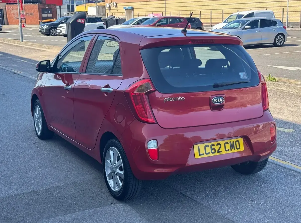 Used Kia Picanto 2012 Red Hatchback