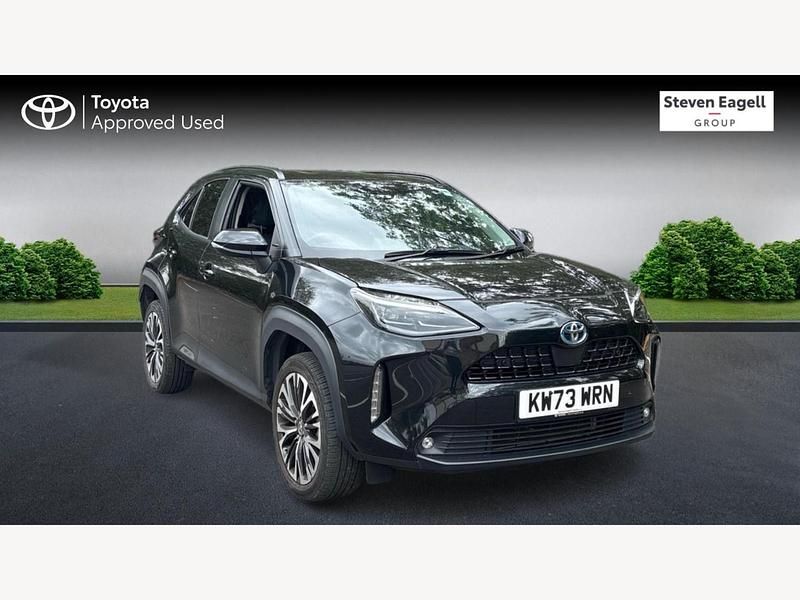 Black Used 2023 Toyota Yaris Hybrid Hatchback | £24,976 - Image 1/3