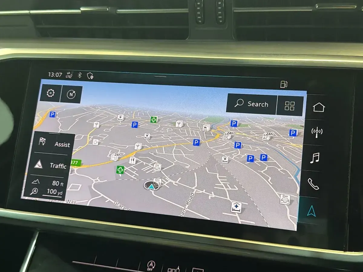 Used Audi A6 Black Edition 2020 Blue Estate