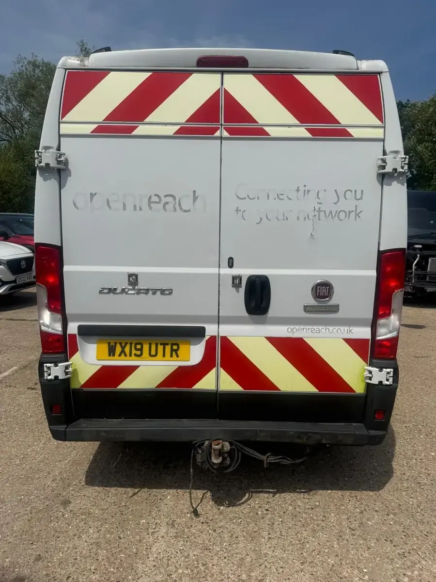 Used Fiat Ducato 115 HP (84 kW) 2019 White Van